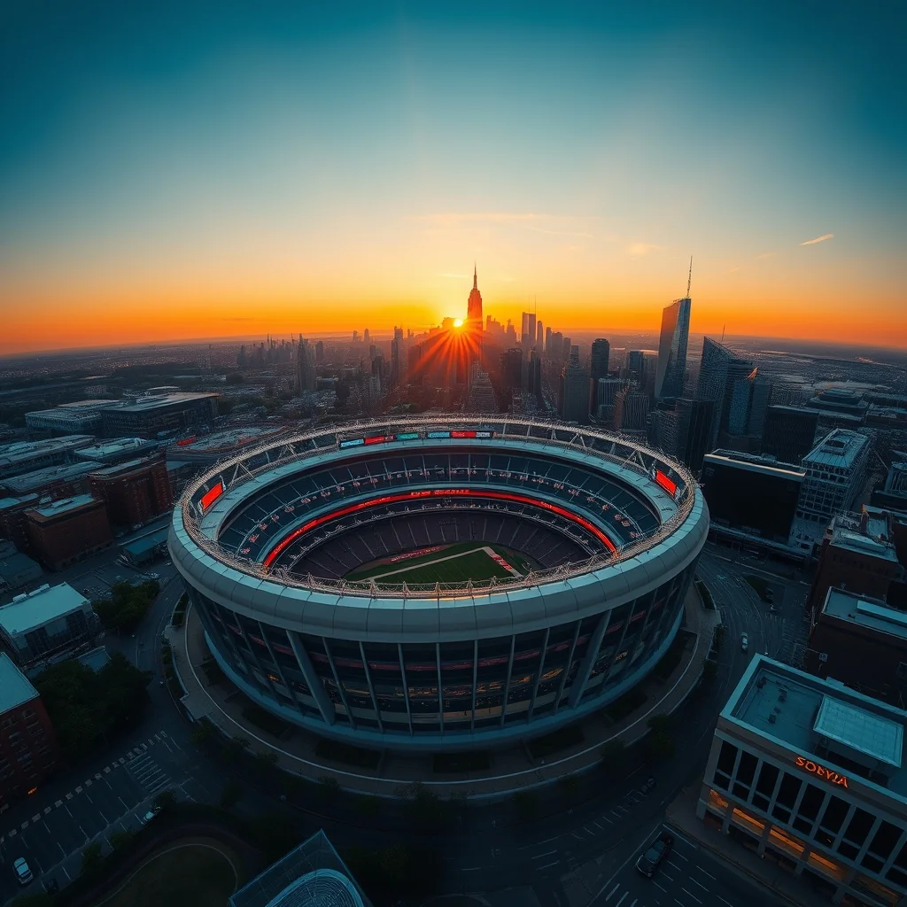 MetLife Stadium New York New Jersey World Cup 2026 venue aerial view