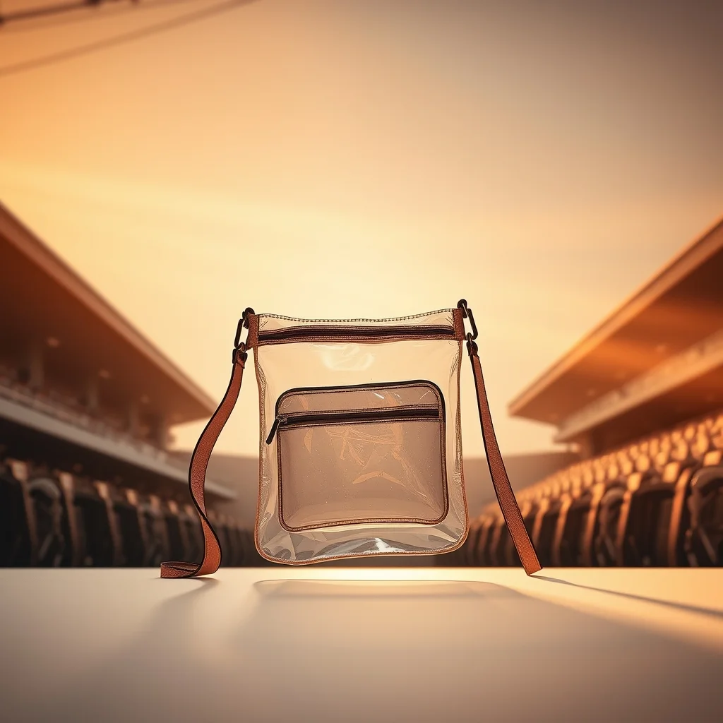 Clear Sling Bag Stadium Approved PVC Crossbody β best mercedes benz stadium bag policy