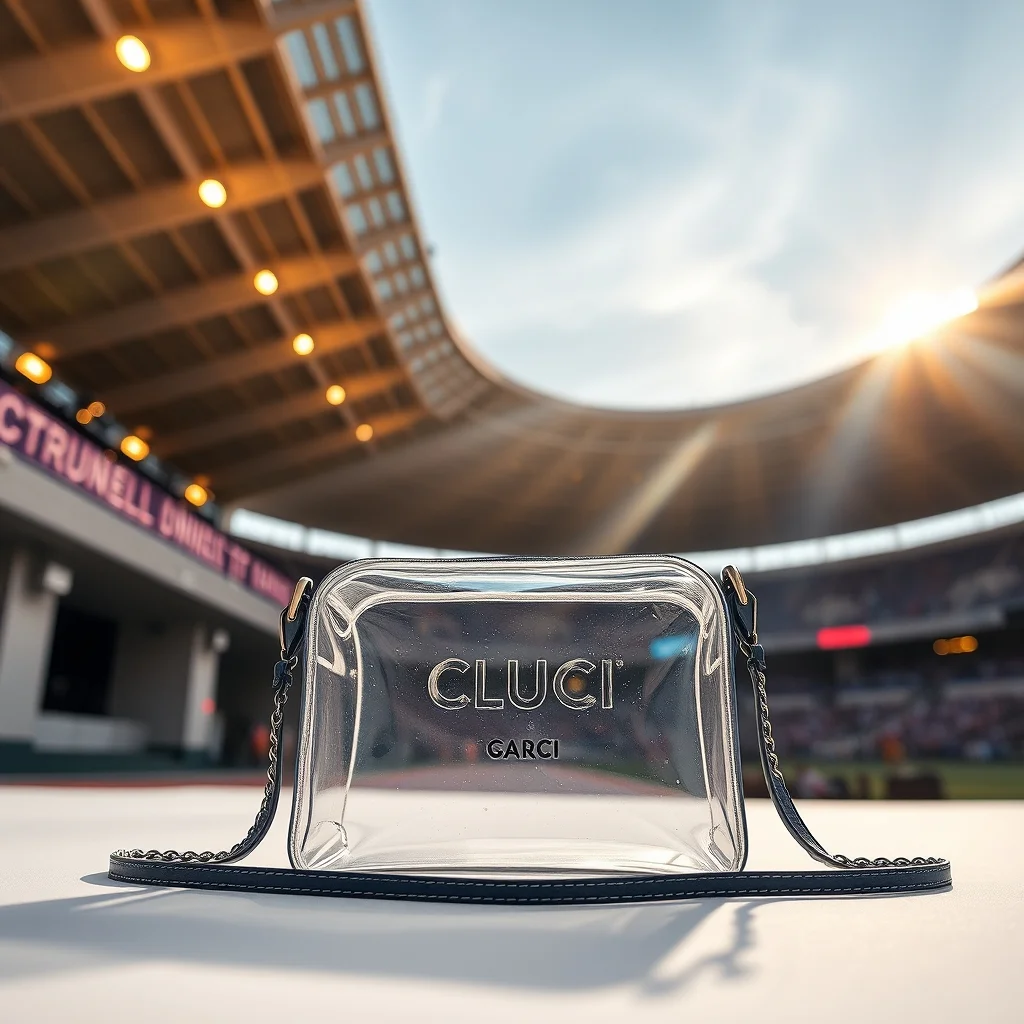CLUCI Clear Crossbody Bag for Stadium Events — best stadium bags for women